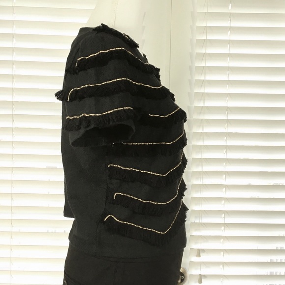 REVOLVE ENDLESS ROSE top with fringe & gold detail - Picture 5 of 8